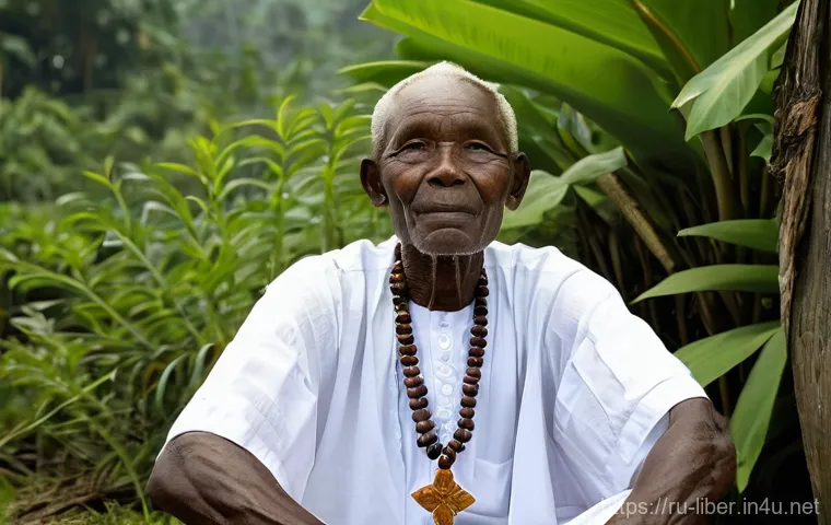 라이베리아 주요 종교 기독교와 이슬람교 - **"A vibrant outdoor scene in a Liberian town, showcasing harmonious coexistence. Christian and Musl...